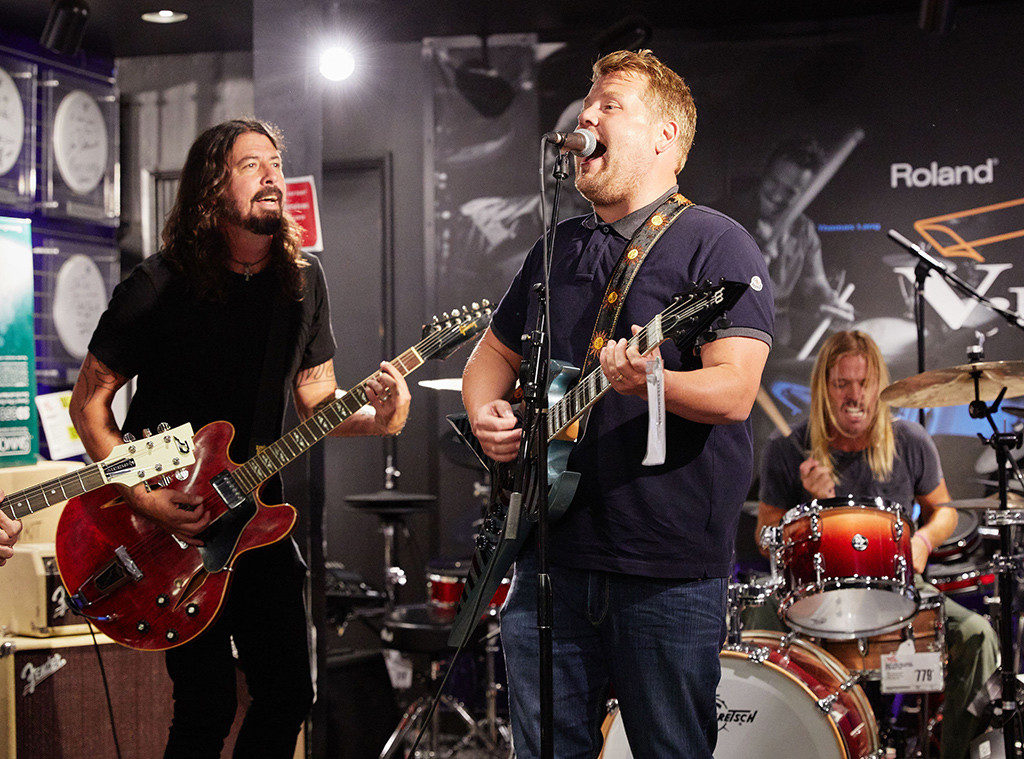 Foo Fighters, James Corden, Carpool Karaoke Foo Fighters, James Corden, Carpool Karaoke